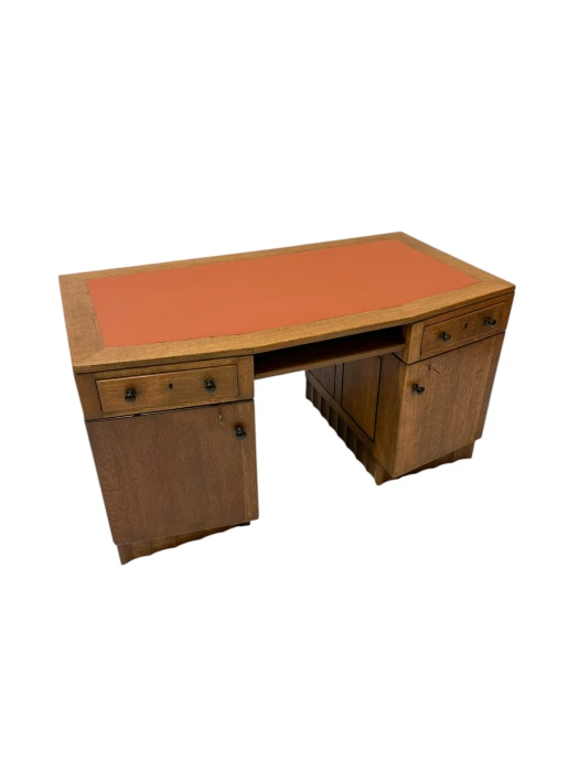 Art Deco Amsterdamse School Desk by Hildo Krop for Gebroeders Monsieur Steenwijk